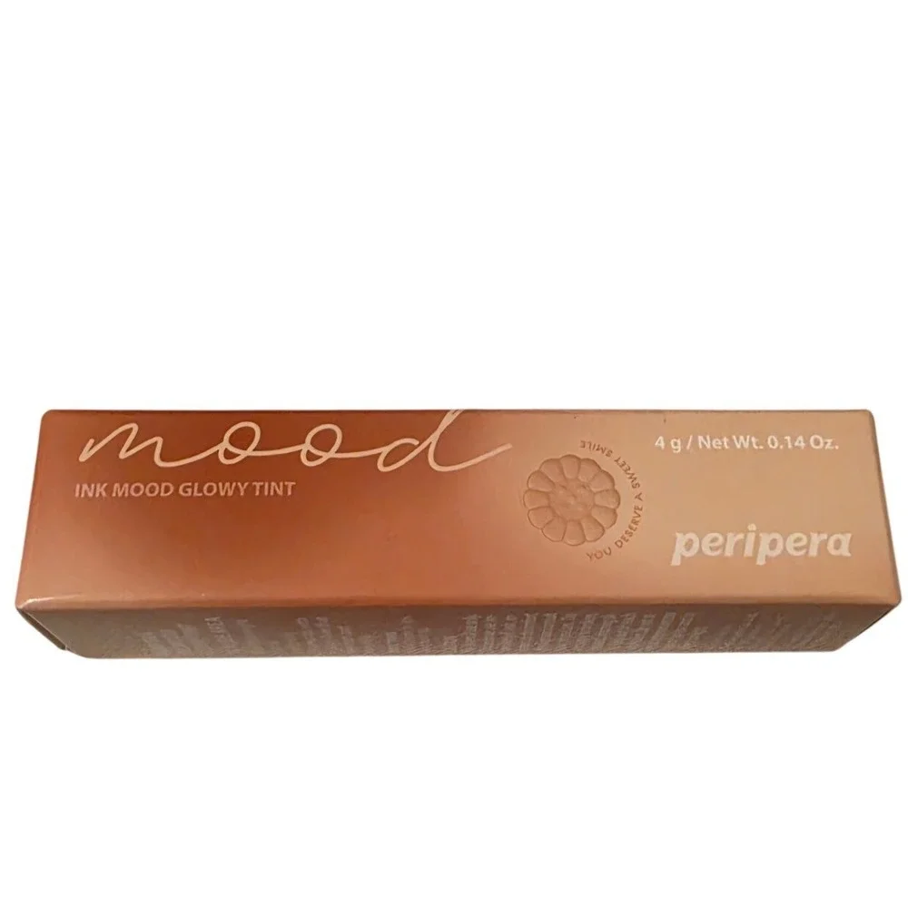 Peripera Ink Mood Glowy Tint 18‎ Nude Area Lip Gloss K-Beauty 4g New Boxed